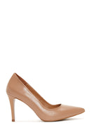 Women's Pink Leather Stiletto | Derimod Women's Pink Leather Stiletto | Derimod
