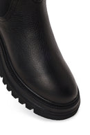 Harley Davidson Woman Black Mourir Nubuck Leather Chelsea Boots | Derimod Harley Davidson Woman Black Mourir Nubuck Leather Chelsea Boots | Derimod
