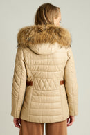 Meribel Women's Leather Jacket | Derimod Meribel Women's Leather Jacket | Derimod