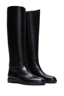 Woman Black Leather Boot | Derimod Woman Black Leather Boot | Derimod