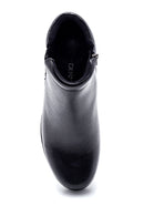 Women's Leather Stone Detailed Boots | Derimod Women's Leather Stone Detailed Boots | Derimod