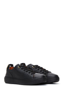 Women's Black Leather Sneaker | Derimod Women's Black Leather Sneaker | Derimod