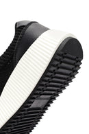 Derimod Zero Kadın Siyah Bağcıklı Kalın Tabanlı Kumaş Sneaker | Derimod Derimod Zero Kadın Siyah Bağcıklı Kalın Tabanlı Kumaş Sneaker | Derimod
