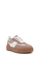 ACBC x Derimod Kadın Pembe Bağcıklı Süet Sneaker | Derimod ACBC x Derimod Kadın Pembe Bağcıklı Süet Sneaker | Derimod
