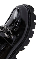 Kadın Deri Rugan Maskülen Loafer | Derimod Kadın Deri Rugan Maskülen Loafer | Derimod