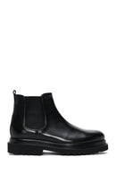 Men's Black Leather Chelsea Boots | Derimod Men's Black Leather Chelsea Boots | Derimod