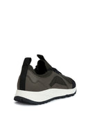 Geox Men's Green Leather Detailed U Terrestre Sneaker | Derimod Geox Men's Green Leather Detailed U Terrestre Sneaker | Derimod