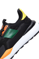 Erkek Siyah Renkli Sneaker | Derimod Erkek Siyah Renkli Sneaker | Derimod