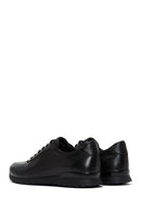 Erkek Siyah Deri Casual Sneaker | Derimod Erkek Siyah Deri Casual Sneaker | Derimod