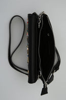 Women's Crossbody Bag with Star Staple Detail | Derimod Women's Crossbody Bag with Star Staple Detail | Derimod