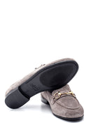Kadın Süet Toka Detaylı Loafer | Derimod Kadın Süet Toka Detaylı Loafer | Derimod
