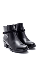 Women's Stringed Mid Heel Boots | Derimod Women's Stringed Mid Heel Boots | Derimod