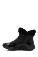 Skechers Women's Black Arch Fit Smooth - Cool Puff Patent Leather Thick Soled Boots | Derimod Skechers Women's Black Arch Fit Smooth - Cool Puff Patent Leather Thick Soled Boots | Derimod