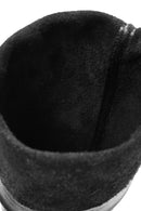 Women's Black Thick Heel Leather Boots | Derimod Women's Black Thick Heel Leather Boots | Derimod