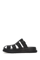 Women's Black Thick Sole Leather Slippers
| Derimod
Women's Black Thick Sole Leather Slippers
| Derimod