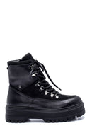 Women's Leather High Sole Boots | Derimod Women's Leather High Sole Boots | Derimod
