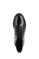 Women's Geox Iridea Zippered Leather Boots | Derimod Women's Geox Iridea Zippered Leather Boots | Derimod