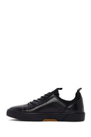 Men's Black Lace-up Leather Sneaker | Derimod Men's Black Lace-up Leather Sneaker | Derimod