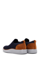 Derimod Zero Men's Navy Blue Thick Soled Sneaker | Derimod Derimod Zero Men's Navy Blue Thick Soled Sneaker | Derimod