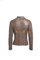 Joel Women's Leather Jacket | Derimod Joel Women's Leather Jacket | Derimod