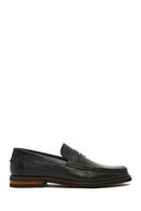 Erkek Siyah Deri Klasik Loafer | Derimod Erkek Siyah Deri Klasik Loafer | Derimod