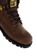 Caterpillar Men's Copper Colorado Nubuck Leather Boots | Derimod Caterpillar Men's Copper Colorado Nubuck Leather Boots | Derimod