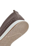 Women's Mink Thick-Soled Leather Comfort Loafer | Derimod Women's Mink Thick-Soled Leather Comfort Loafer | Derimod