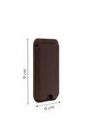 Male Brown Leather Magnetic Wallet | Derimod Male Brown Leather Magnetic Wallet | Derimod
