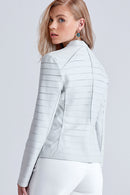Angie Women's Leather Jacket | Derimod Angie Women's Leather Jacket | Derimod