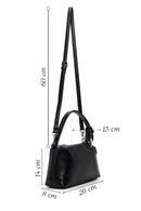 Woman Black Long-Strap Shoulder Bag | Derimod Woman Black Long-Strap Shoulder Bag | Derimod