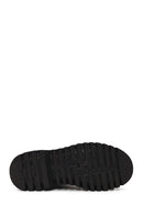 Harley Davidson Woman Black Nefud Thick-Soled Leather Chelsea Boots | Derimod Harley Davidson Woman Black Nefud Thick-Soled Leather Chelsea Boots | Derimod