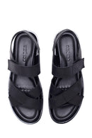 Men's Nubuck Leather Sandals | Derimod Men's Nubuck Leather Sandals | Derimod