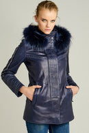 Adora Women's Leather Jacket | Derimod Adora Women's Leather Jacket | Derimod