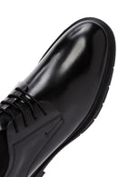 Men's Black Lace Up Leather Casual Shoes | Derimod Men's Black Lace Up Leather Casual Shoes | Derimod