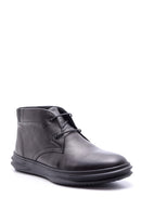 Men's Lace-Up Leather Boots | Derimod Men's Lace-Up Leather Boots | Derimod