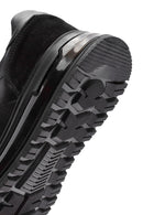 Men's Black Lace-up Leather Sneaker | Derimod Men's Black Lace-up Leather Sneaker | Derimod