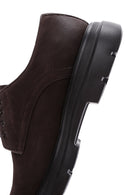 Men's Brown Nubuck Leather Casual Shoes | Derimod Men's Brown Nubuck Leather Casual Shoes | Derimod