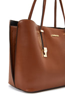 Women's Tan Classic Shoulder Bag | Derimod Women's Tan Classic Shoulder Bag | Derimod