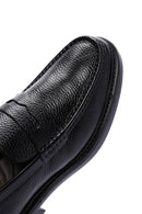 Erkek Siyah Deri Casual Loafer | Derimod Erkek Siyah Deri Casual Loafer | Derimod