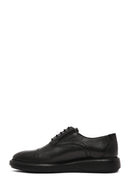 Men's Black Lace-up Leather Casual Shoes | Derimod Men's Black Lace-up Leather Casual Shoes | Derimod