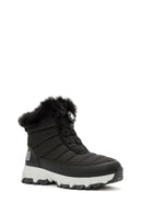 Derimod Dry Women's Black Lace-Up Thick-Soled Waterproof Outdoor Boots | Derimod Derimod Dry Women's Black Lace-Up Thick-Soled Waterproof Outdoor Boots | Derimod