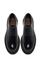 Men's Black Lace-up Leather Casual Shoes | Derimod Men's Black Lace-up Leather Casual Shoes | Derimod