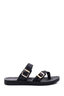 Women's Snake Patterned Flip Flops | Derimod Women's Snake Patterned Flip Flops | Derimod