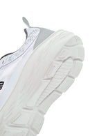 Women's White Lace-Up Thick Soled Sneaker | Derimod Women's White Lace-Up Thick Soled Sneaker | Derimod