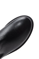 Women's Black Leather Chelsea Boots | Derimod Women's Black Leather Chelsea Boots | Derimod