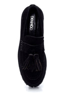 Kadın Deri Süet Loafer | Derimod Kadın Deri Süet Loafer | Derimod