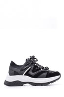 Erkek Süet Detaylı Deri Sneaker | Derimod Erkek Süet Detaylı Deri Sneaker | Derimod