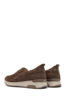 Women's Mink Suede Leather Loafer | Derimod Women's Mink Suede Leather Loafer | Derimod
