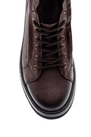 Men's Leather Zippered Sports Boots | Derimod Men's Leather Zippered Sports Boots | Derimod