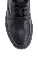 Men's Studded Detailed Leather Boots | Derimod Men's Studded Detailed Leather Boots | Derimod